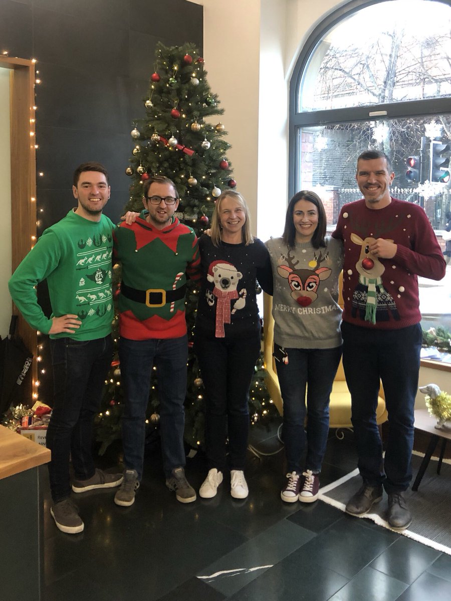 Check out this gorgeous bunch suitably attired for their support of #ChristmasJumperDay on Friday to support <a href="/savechildrenuk/">Save the Children UK</a>