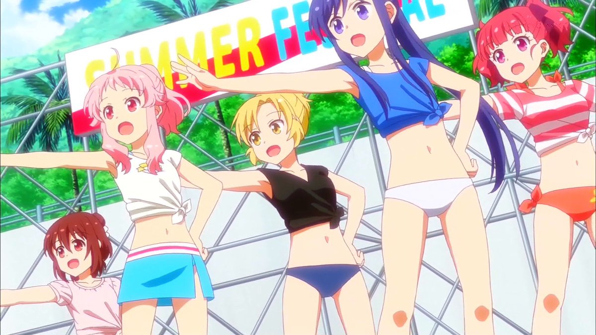 閻魔あいｐｈｏｎｅ Tシャツに水着はエロいよなぁ アニマエール Animayell Anime 尾崎由香 山田唯菜 井澤美香子 楠木ともり 白石晴香