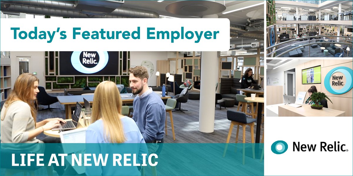Today's featured employer is @NewRelic. Find out more about the company here: https://t.co/jqFv7WHu6c