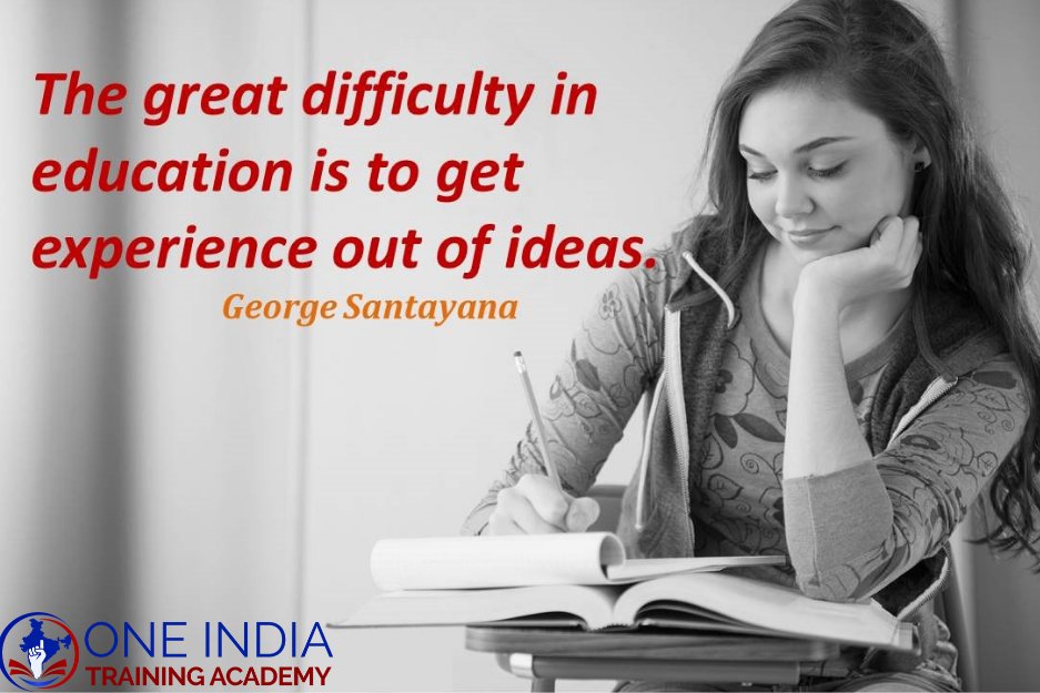 One India Training Academy tweet media