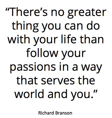 loribjohnson's tweet photo. #MondayMotivation from @richardbranson. Are you pursuing your passion? If not, what is stopping you? https://t.co/zFMUo9F2Wr