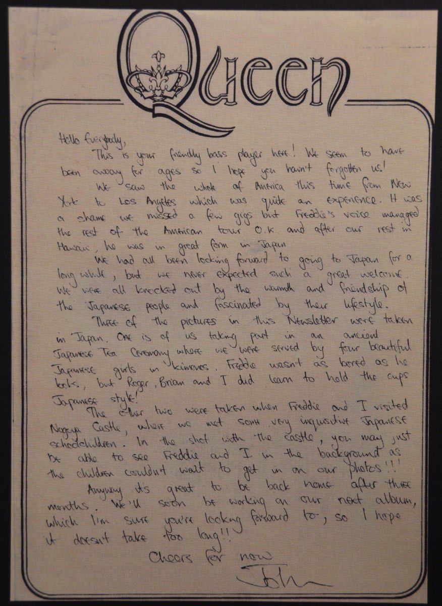 長ハゲ もっとクイーンが好きになるトリビア Queenかわいい選手権 勝手に和訳 むしろ意訳 のねこあるき さんが 74 75のqueenメンバーからのメッセージを素敵な日本語訳で紹介して下さっています T Co Cmlifafbbk 代表してジョン可愛い