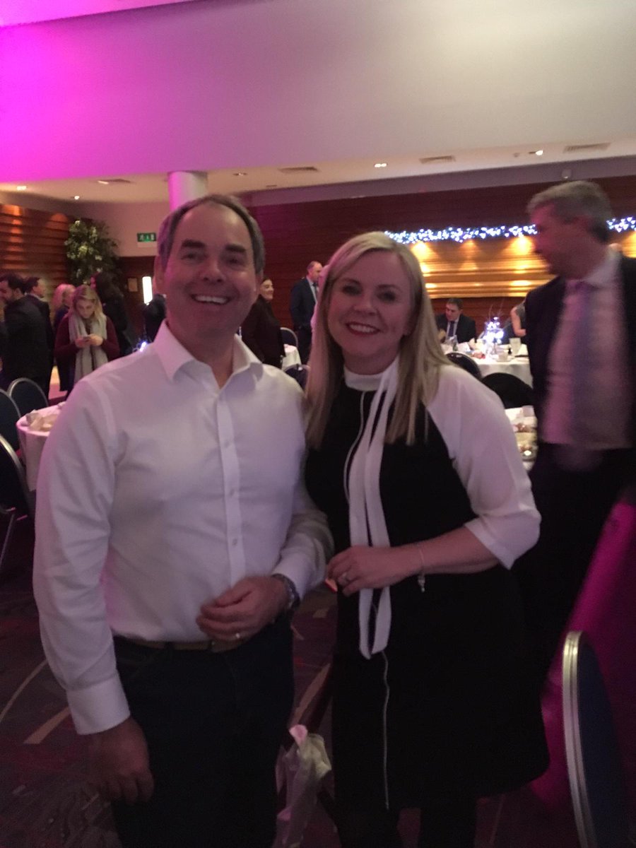 Lovely to meet @DerekBrauders again at #Wexfordchamberlunch @WexfordChamber last week