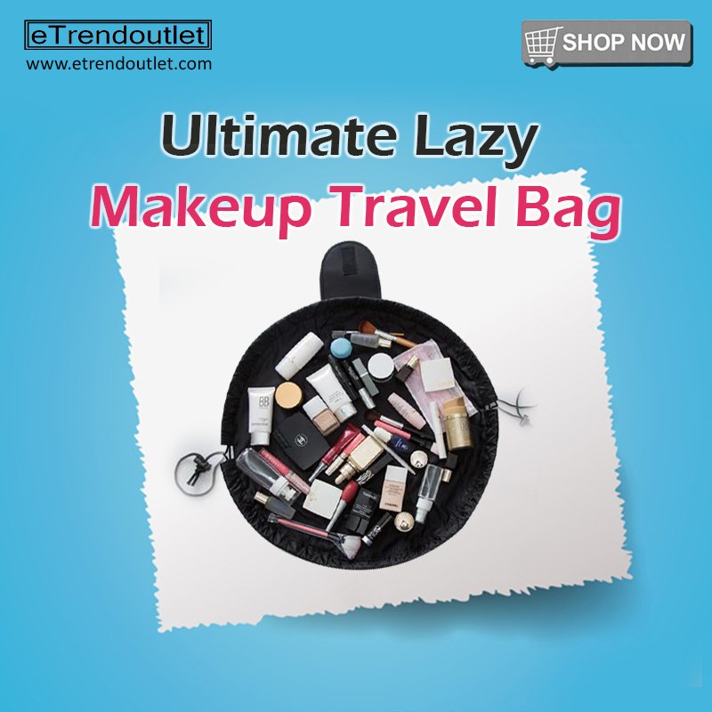 Wakeup and makeup. Get this awesome Cosmetic Makeup Travel Bag at affordable price at Etrendoutlet.
Order here: goo.gl/km84Mb  

#Etrendoutlet #OnlineShopping #BuyOnline #Cosmeticbag #Makeupbag #Cosmetictravelbag #Makeupaccessories #shopnow #USA