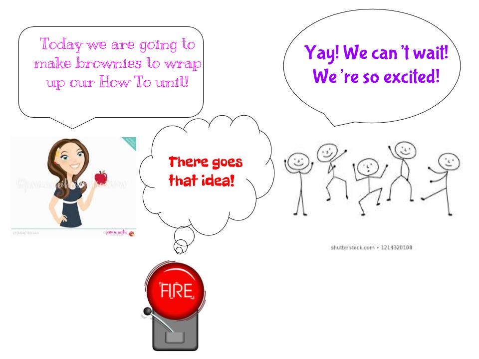 TerradistaDBES's tweet photo. Day 10 - Teacher F.A.I.L. when I wanted to make brownies to wrap our How To unit with my class and we had a fire drill. #notimeleft #FMSD12Days https://t.co/xRLAgxGpW0