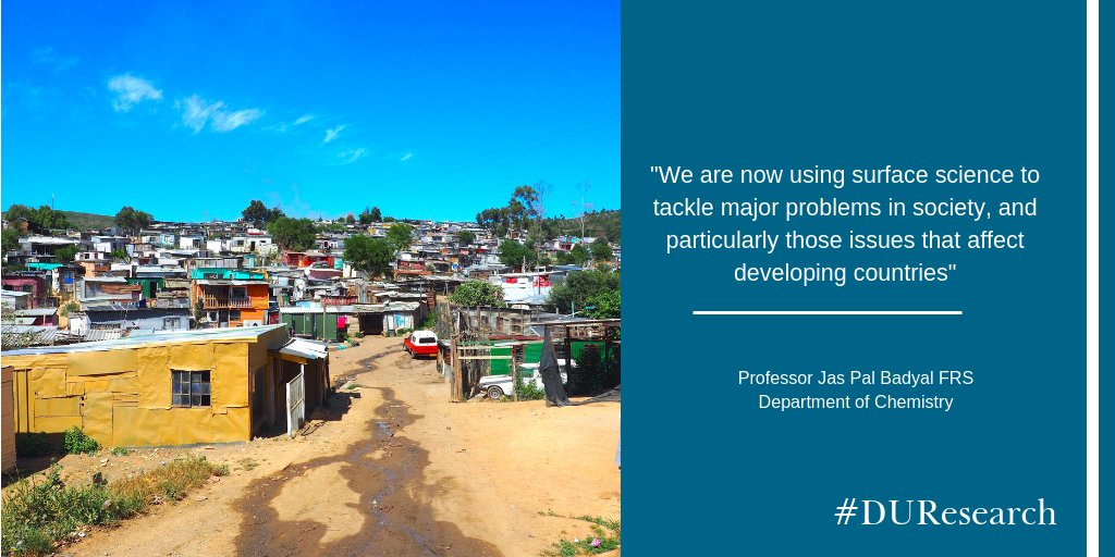 durham_uni's tweet photo. Watch our video to find out how #SurfaceScience is tackling some of today's global challenges - access to clean drinking water, spread of antimicrobial resistance and even air-conditioning https://t.co/k8aWPesfvE  @DurhamChemistry #DurhamResearch https://t.co/MI8rZcfrvp