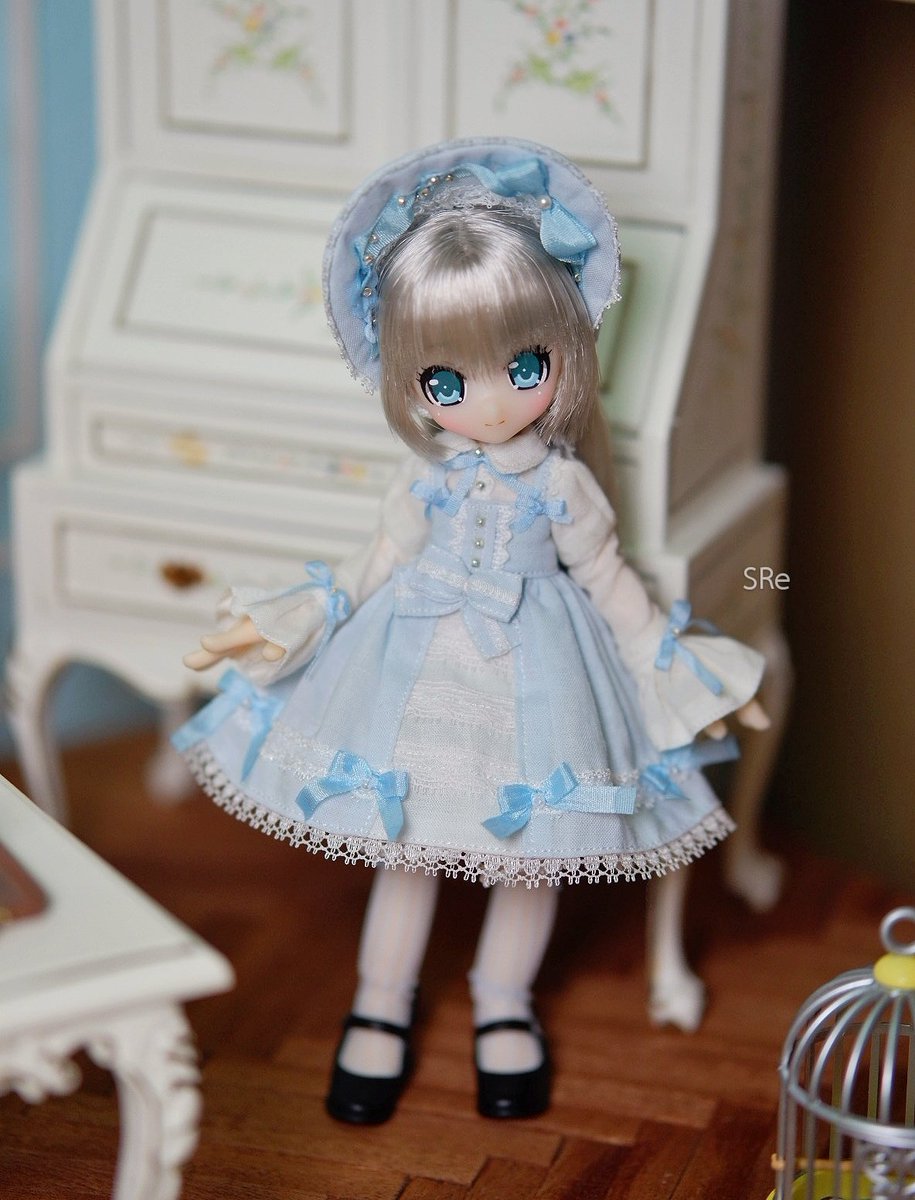 SRe_rabbit's tweet photo. ニャンニャンニャン #azone #アゾン #azonejp #azoneinternational #ドール服製作 https://t.co/LvwaDLQmCI