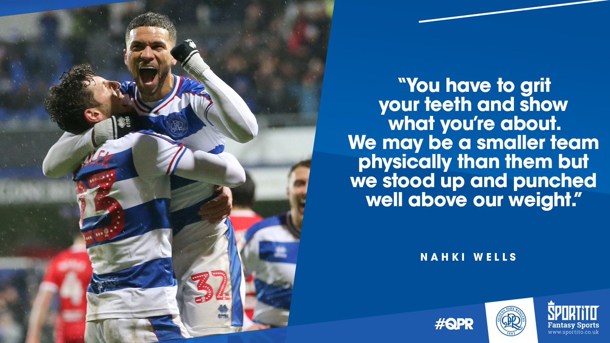QPR FC (@QPR) on Twitter photo 2018-12-17 12:32:48 🥊 Nahkis knockout punch! @nahkiwells was pleased to help #QPR come out on top against one of the @SkyBetChamps heavyweights. ▶️ qprng.rs/MIDHWells #QPRMID 🥊 Nahkis knockout punch! @nahkiwells was pleased to help #QPR come out on top against one of the @SkyBetChamps heavyweights. ▶️ qprng.rs/MIDHWells #QPRMID