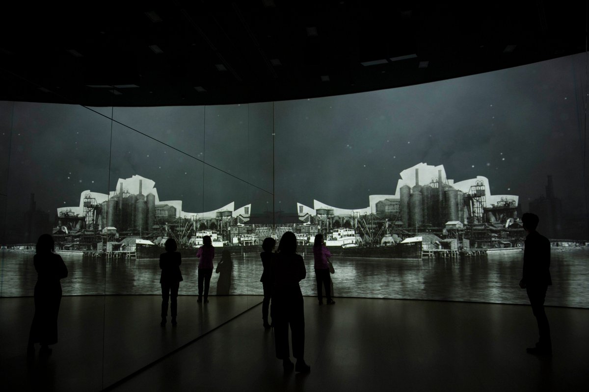 bilbaoturismo's tweet photo. El @MuseoGuggenheim inaugura ZERO, su nueva sala 😀
Guggenheim Bilbao Museoak ZERO areto berria aurkeztu du 😀
#ZEROGallery ▶️A new room has been inaugurated in the Guggenheim Bilbao Museum 😀 https://t.co/K7dmxBdYlQ