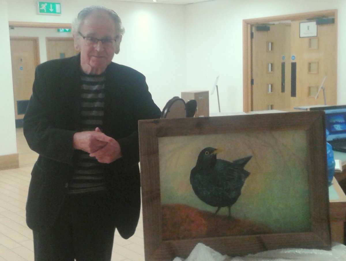 Thanks to all our artists and members for a great lending session Saturday. Here members are borrowing 'Misty Morning Blackbird' by Carol Hambleton, 'Mischief' by Yoko Iwaya and 'Two Kinds of Weather, Brighton' by Andy Parker. Looking forward to more lending in March!