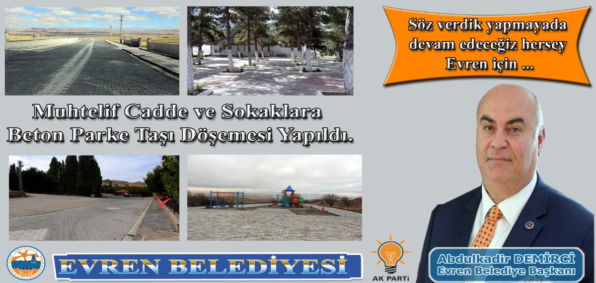 Evren Belediyesi (@evrenbelediye) on Twitter photo 