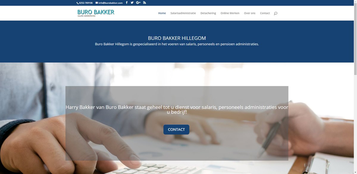 Weer een website online voor Buro Bakker Hillegom. Zie goo.gl/4Asxtq