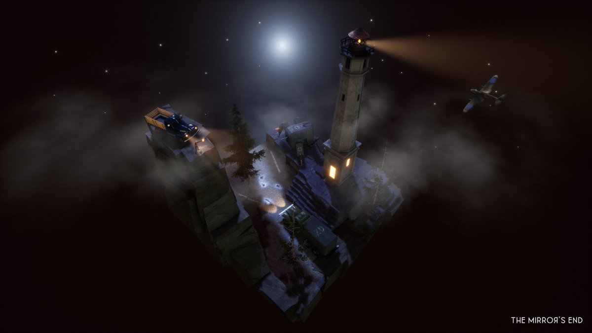 Nexent_games's tweet photo. Hey! I'm porting The Mirror's End to @UnrealEngine and this weekend I've taken a pause from gameplay development playing with graphic, lights and colors! It turned out that these dioramas, inspired by the world of The Mirror's End, are a great way to test scenes! #MadeWithUnreal https://t.co/BeU1v6T7b1