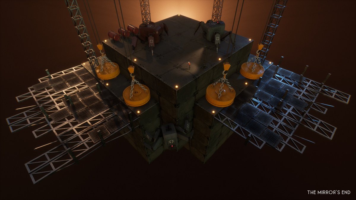 Nexent_games's tweet photo. Hey! I'm porting The Mirror's End to @UnrealEngine and this weekend I've taken a pause from gameplay development playing with graphic, lights and colors! It turned out that these dioramas, inspired by the world of The Mirror's End, are a great way to test scenes! #MadeWithUnreal https://t.co/BeU1v6T7b1