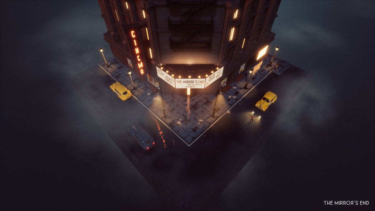 Nexent_games's tweet photo. Hey! I'm porting The Mirror's End to @UnrealEngine and this weekend I've taken a pause from gameplay development playing with graphic, lights and colors! It turned out that these dioramas, inspired by the world of The Mirror's End, are a great way to test scenes! #MadeWithUnreal https://t.co/BeU1v6T7b1