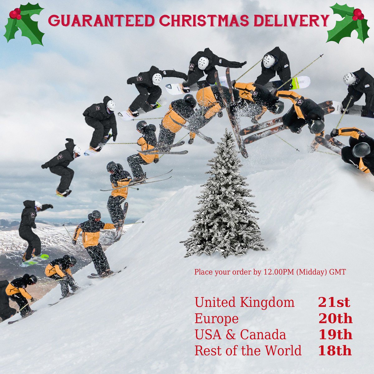 Oneskee_ZipUp's tweet photo. Check out our guaranteed #Christmas #oneskee delivery dates.
Orders placed by 12.00PM (Midday) GMT on the following dates will be shipped in time for Christmas.
UK - 21st Dec
Europe - 20th Dec
USA & Canada - 19th Dec
Rest of the World - 18th Dec
https://t.co/9k8mQ4WqiX https://t.co/BHNsrfMP9Z