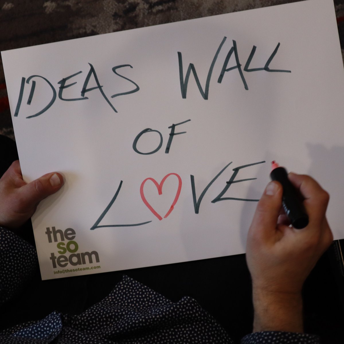 Facilitation tip #143: put the words "of love" after anything to make it more fun and positive (which will prime for better decision making - winner-winner)
 #brainhacks #innovation #facilitation #facilitationtips #releasethemonkey