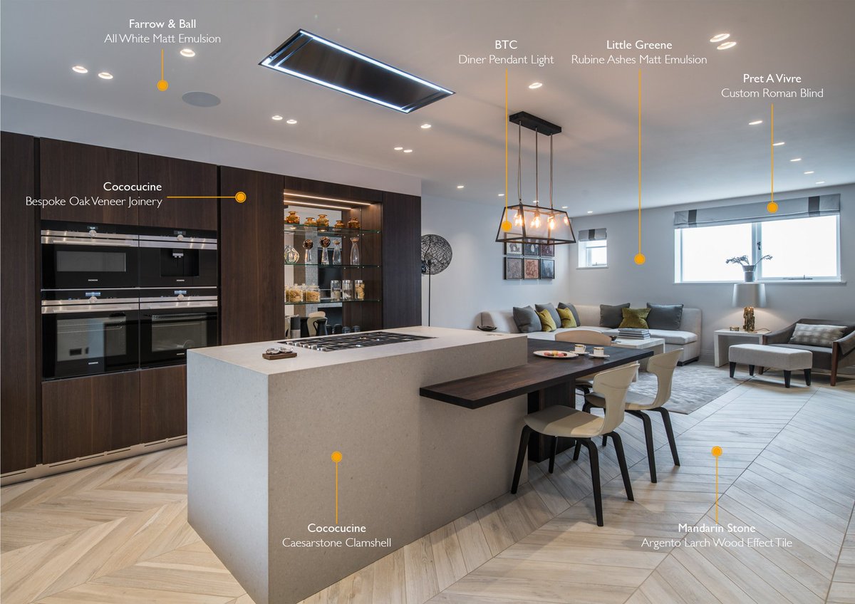 <a href="/HUBArchDes/">HUB</a> Kitchen Design at Clarendon Place; @FarrowandBall @Cococucine @LittleGreene <a href="/pretavivre/">Pret a Vivre</a> <a href="/mandarinstone/">Mandarin Stone</a> <a href="/Originalbtc/">ORIGINAL BTC</a> #kitchen #design #flooring #lighting