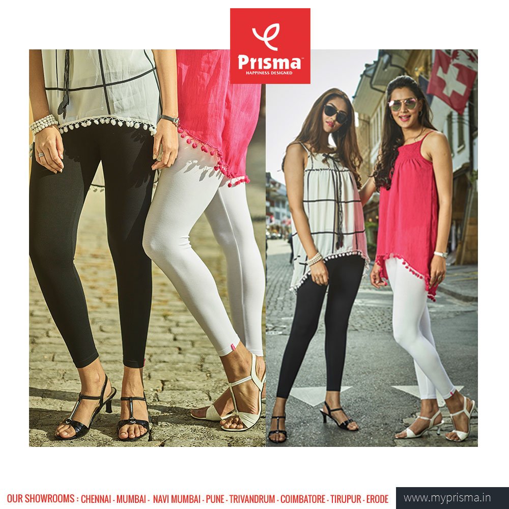 BrandPrisma - Wear Prisma's ankle length leggings with either your most  #modern top or even an #ethnic one. These comfortable #leggings can blend  with both casual and sophisticated styles. Check it out