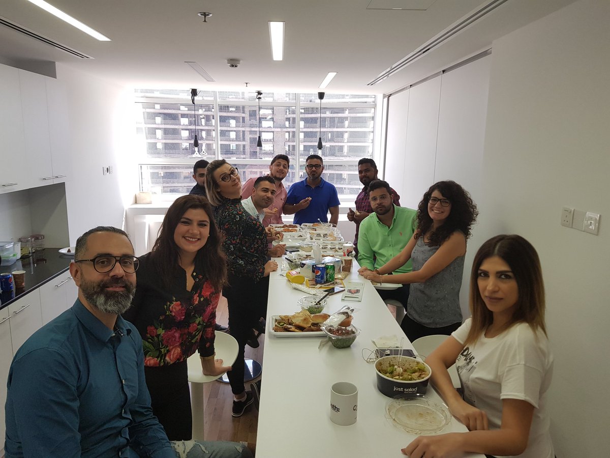 GeorgesSkaff1's tweet photo. Nothing like a family lunch @ConnectAds With our partner @SpotifyArabia Thank you @hervehm https://t.co/EjjykrO8xN