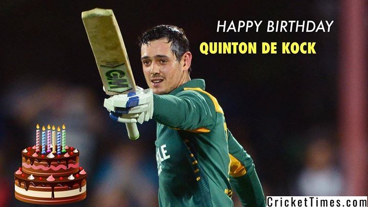 Happy Birthday, Quinton de Kock  