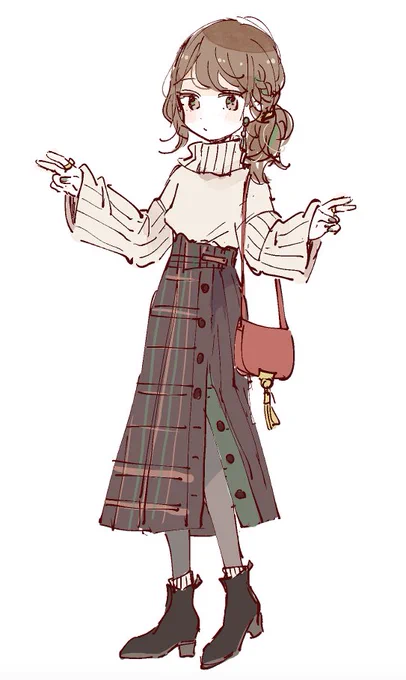 ニットの絵 