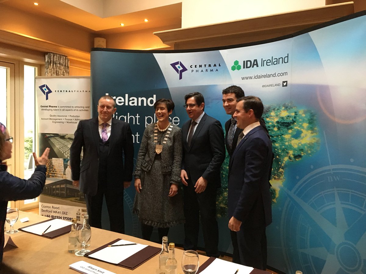 CentralPharmaHQ's tweet photo. Proud to announce we are expanding our contract packaging and supply chain services with an EMEA facility at IDA Advanced Technology Building in Tralee, Co. Kerry @IDAIRELAND https://t.co/DN9Xwq843V