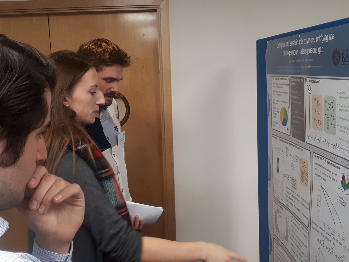 ICEscience's tweet image. Howard et al present their work @BathChem #FrontiersGMAT