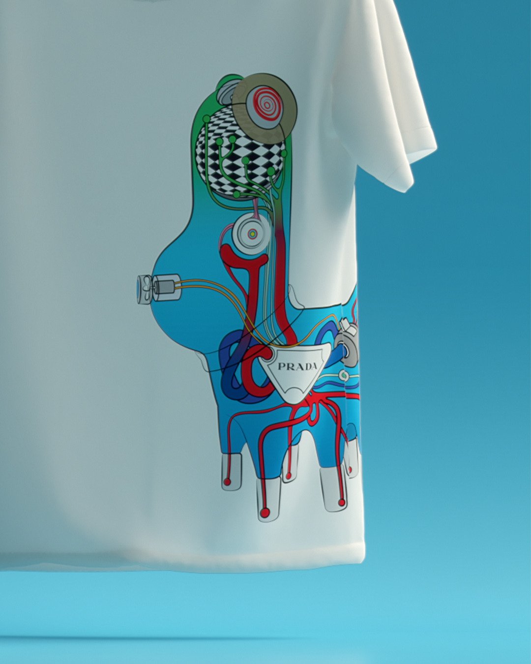 Prada t shirt 2018 hot sale