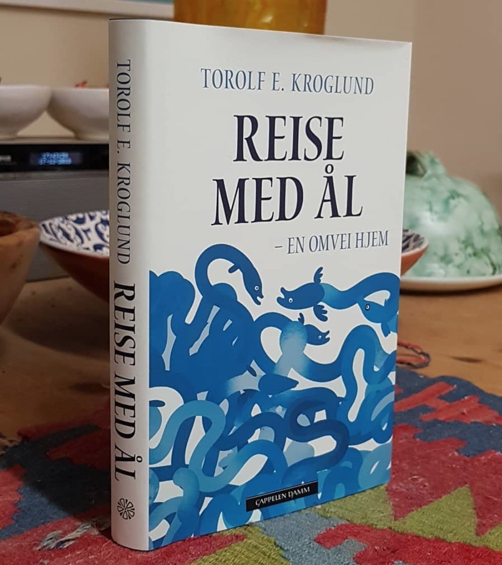 Eel Suitcase Very Pleased To Receive My Copy Of Reise Med Al En Omvei Hjem Torolf E Kroglund Published By Cappelendamm Ft One Of My Eel Designs Johndkilburn Now