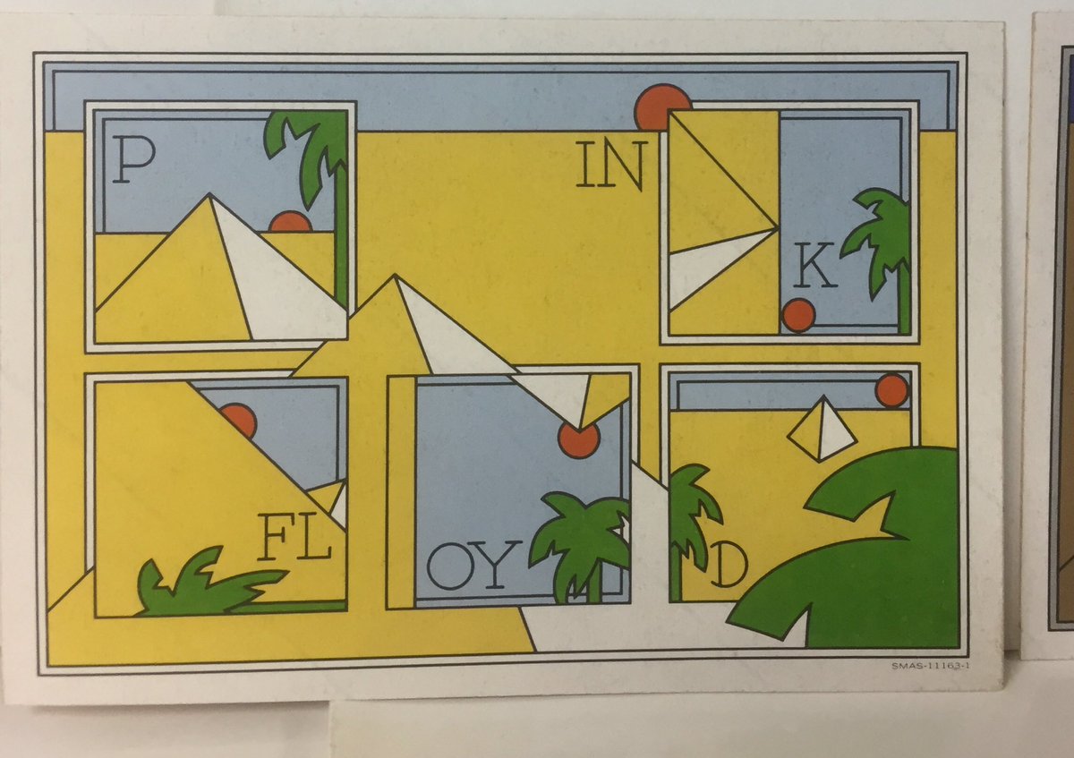 NEW IN: a first pressing ‘solid blue triangle’ label copy of Pink Floyd’s Dark Side of the Moon.  Complete with two posters and two stickers and black inner bag. Contact the shop for more details. #PinkFloyd #darksideofthemoon