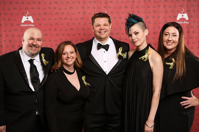 CPCharity's tweet photo. After adding all the bits &amp; bites, we realized we raised over $400k at this year's dinner auction! We are humbled by the love &amp; support of this wonderful community. Thank you to all of our donors &amp; sponsors, you help make this possible. #playgamesfeelbetter #cpdinnerauction2018 https://t.co/UGjdR73qat