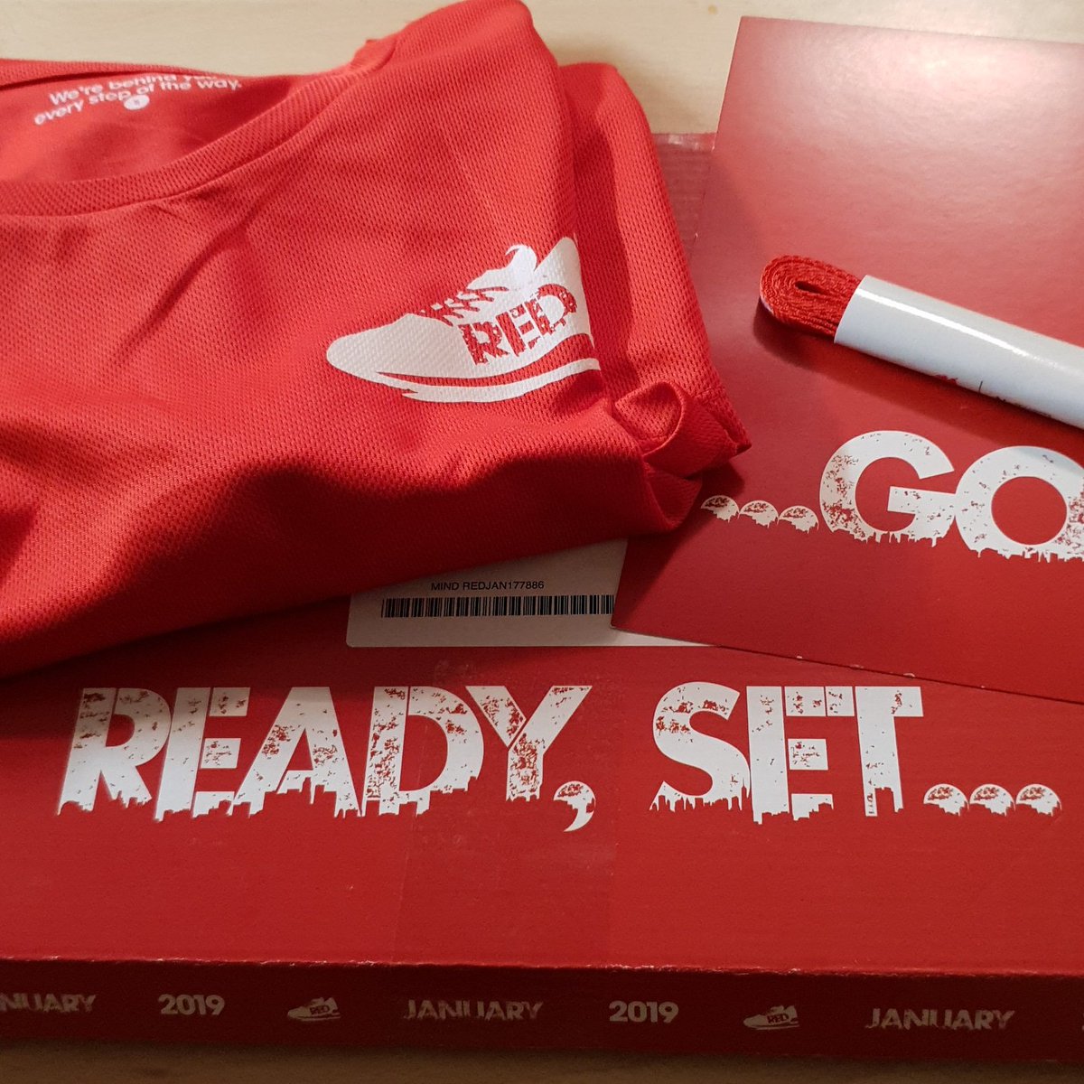 @REDJanuaryUK mail arrived!
2019 will be my 2nd #REDJanuary #moveeveryday @MindCharity
Great idea!
Who else is in??