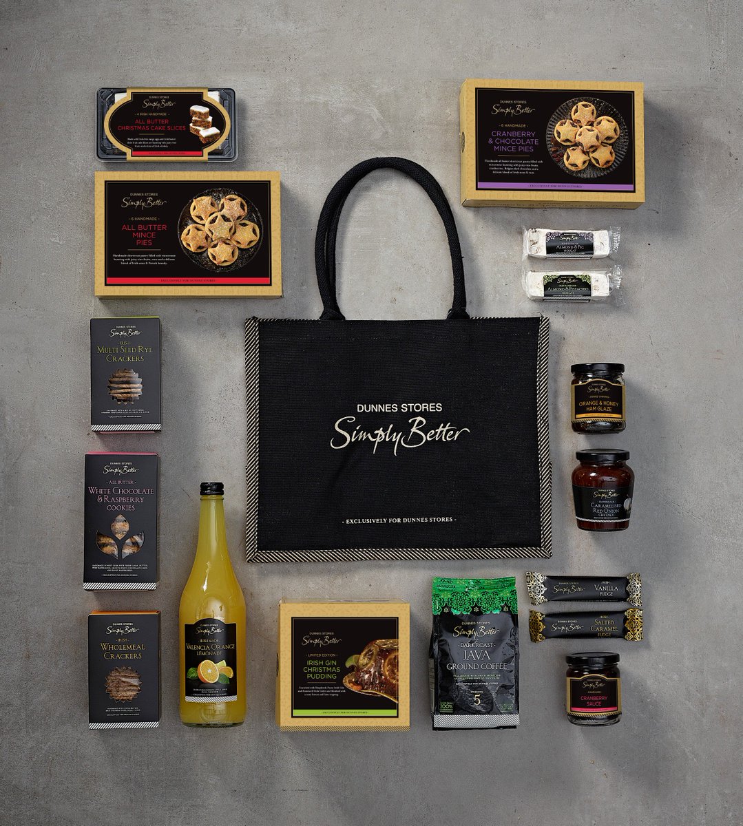 Giveaway. As a thank you to our customers, we're giving away a Simply Better Taste of Christmas Gift Hamper worth €100 to one lucky person. Filled with delicious Irish made food to complete your Christmas celebration, simply RT &amp; follow us to enter. T&amp;C ow.ly/mOeC30n1eqQ