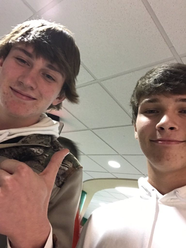 100 retweets and Wyatt will let us cut his hair for Christmas break