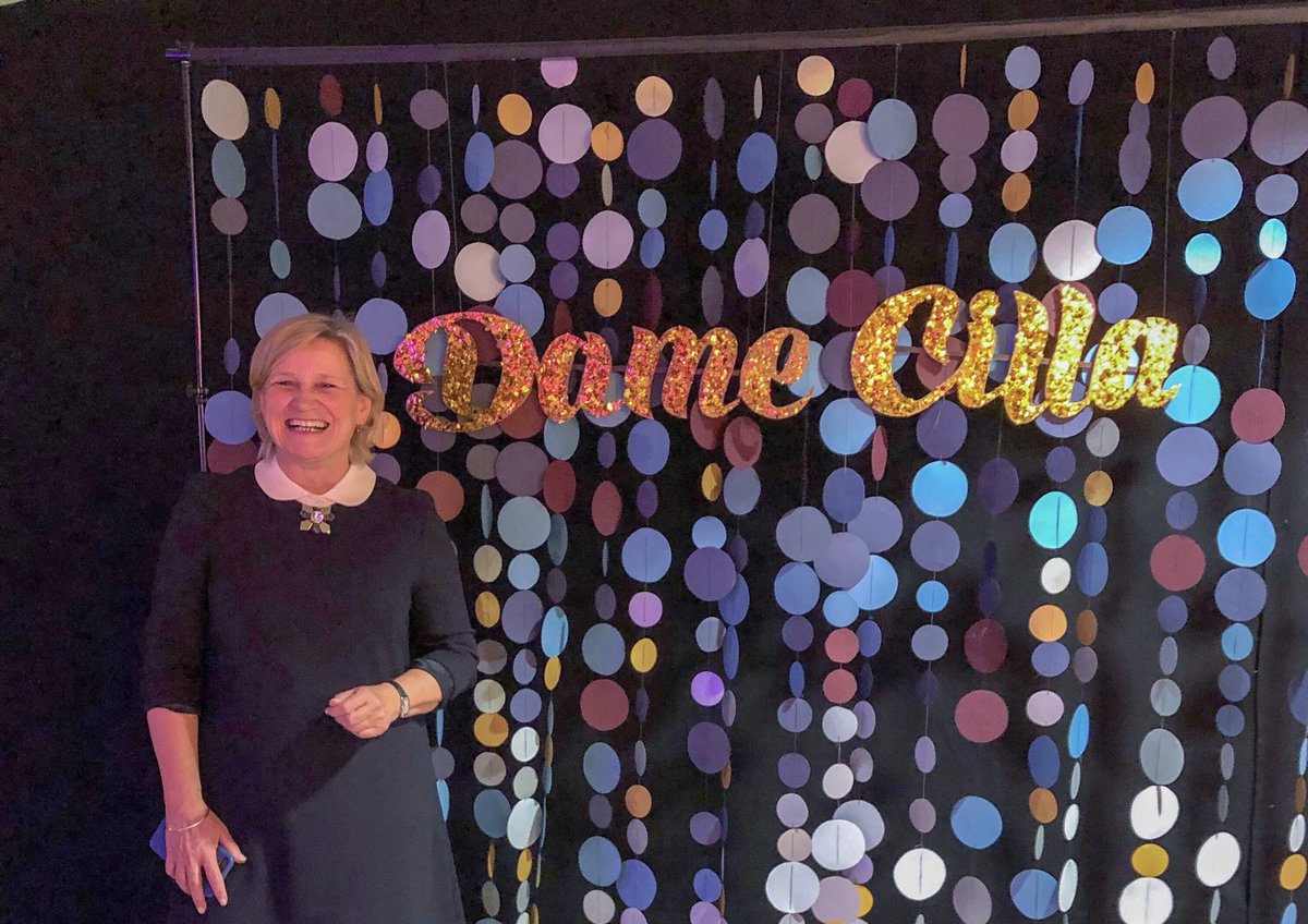 AMV_BBDO's tweet photo. Let the celebrations begin! Saying goodbye to the amazing @Cilla_Snowball #shesadame #shesbehindyou #pantoseason #endofanera #endofthesedamnhashtags https://t.co/o9yIJpbBka