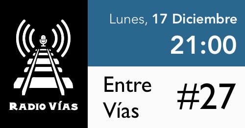 RadioVias's tweet photo. ¡#Podcast EN DIRECTO en #Murcia!

Radio Vías #27 - ”Entre Vías”

🗓 HOY, #17Dic, ¡463 @DiasALasVias!
🕘 21:00
📍 Plaza del Soterramiento (https://t.co/uyPqwKRH2U)

👉🏻 https://t.co/RBe01PQsSQ

      ¡Vente y vive la “Radio en Vivo”!

 #MurciaLibreDeMuros 🔂❤️ https://t.co/cOMjsKNoXW