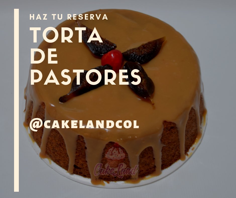 CakelandCol's tweet photo. Celebra esta navidad y disfruta con un delicioso y típico postre de época. Pide nuestra torta de pastores. Contáctanos por cualquiera de nuestros cables de comunicación disponible. 
#tortadepastores #navidad #torta #cali #cake #bake #postre #christmas #cakeland https://t.co/Ne6YdSdMEx
