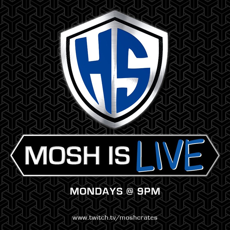 Moshcrates's tweet photo. Tonight we are back after a mini break last week due to "sick" and "spectrum". We are chatting twitch news, channel advice, etc. Come hang and bring your questions. #nodroppedframes #thetwitchbar #herosquad #insomniaTV https://t.co/530cOBOfv3