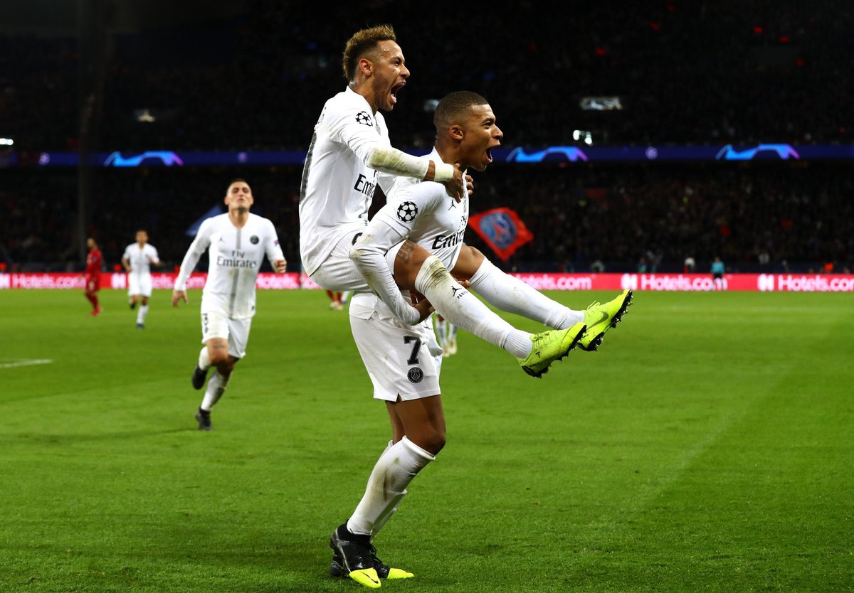 Oh ....., Mbappe and Neymar on the way to old Trafford 😂🤣😂🤣 it will take 58 days to reach ...!!! #AllezParis #ChampionsTeam #Neymar 🔥