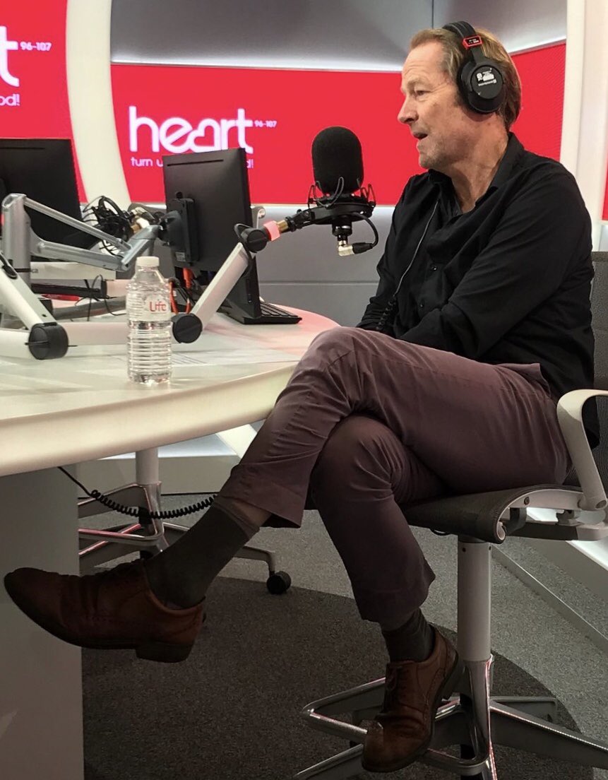 A closer view of Iain Glen at a radio interview today discussing  #Delicious3, airing December 28 on Sky 1.  #IainGlen