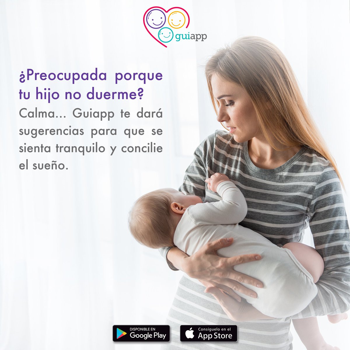 EduInicialFCS's tweet photo. #Hipo #Sueño #llanto #Insomio #Colicos son algunos malestares comunes en los #bebés. No pierdas el tiempo en páginas con información dudosa, busca en tu aplicación #Guiapp: https://t.co/Vyv5ZMKW12 https://t.co/GePQ0TEYnT