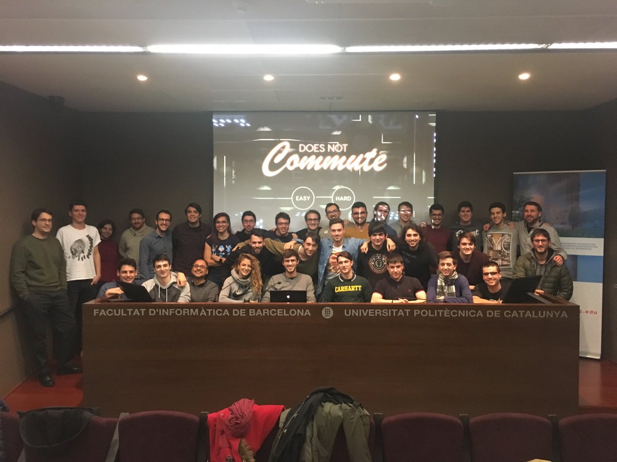 jalonsoalonso's tweet photo. Acabem amb la foto de família per recordar aquest dia. Fins sempre companys/es! A big hug to @MediocreGames, thanks for this awesome video game! #DoesNotCommute
@ILoveBits @la_UPC #VJFIB #gamedev https://t.co/lkGfHJoKaq