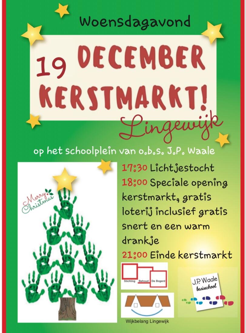 JPWaale's tweet photo. Komende woensdag is er een Kerstmarkt voor de gehele wijk bij onze school met een verloting, heerlijke versnaperingen en optredens van onder andere Roots Dance. 

U komt toch ook? https://t.co/3HtrQW1haM