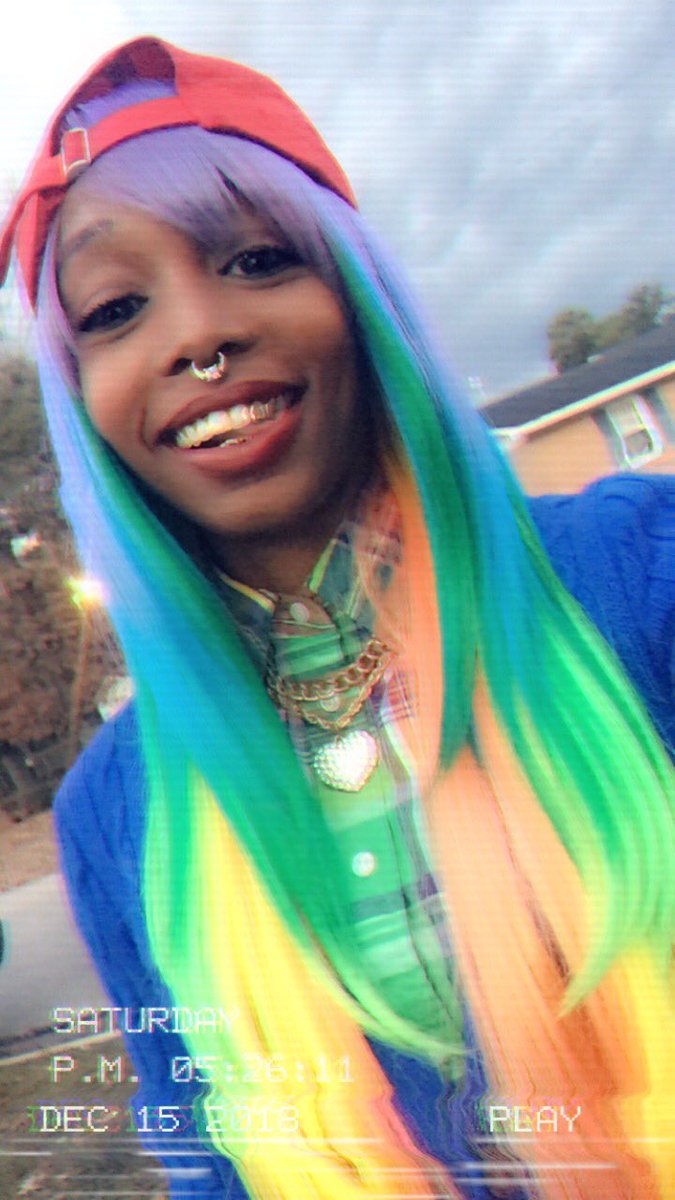 chyna_krystelle's tweet photo. When You’re Too Rare 4 People to Comprehend What TF You Are 👑🦄🌈 #YourFavNoLabel #ChynaKTheModel #PrettyTomboiGang #LGBTQoftwitter #SomethingLikeAUnicorn #TastetheRainbow https://t.co/B4etc8kcg6