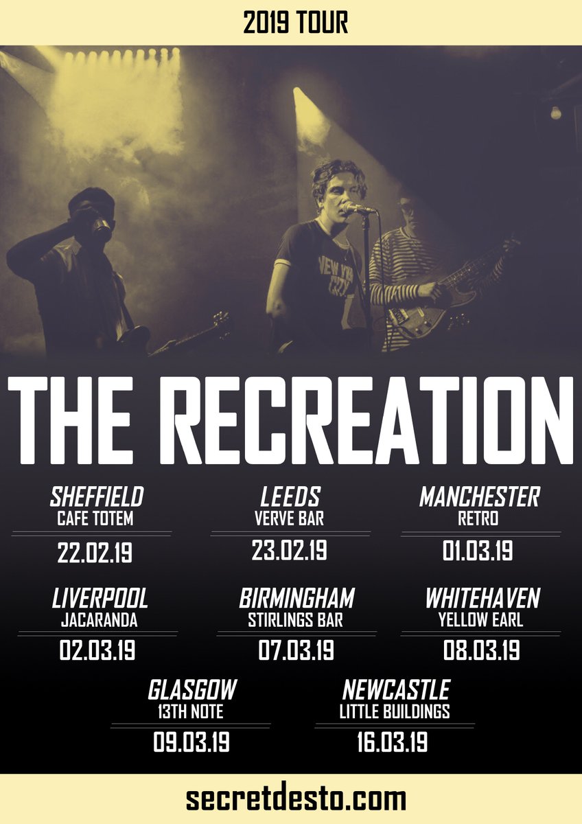 DustyPopUK's tweet photo. ON SALE NOW!
01.03 78 Sackville Street - Hive

@TheRecreation_

with support from @_TNTband_ and #MarcJackson

@TicketWeb: https://t.co/Wk52APutpZ https://t.co/S0rFDkyoq7