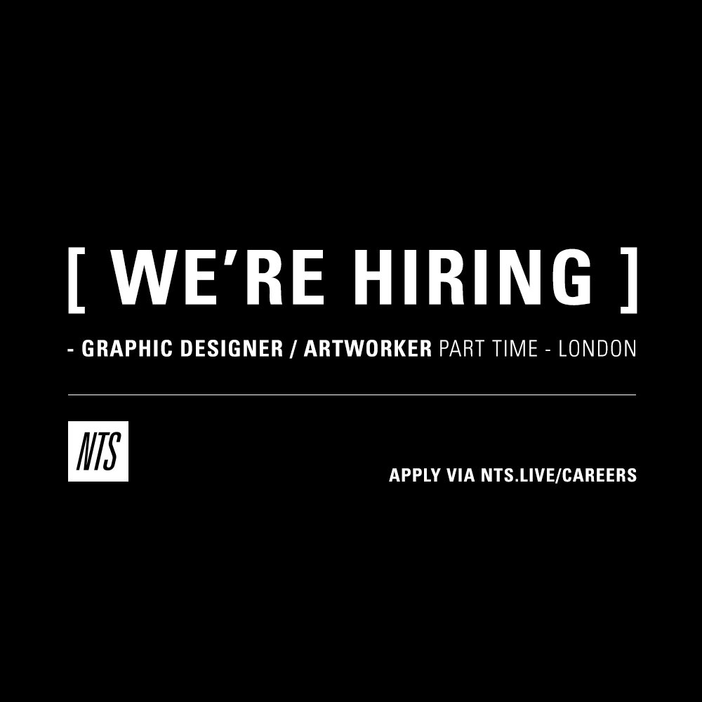 NTSlive's tweet photo. We’re looking for a part-time Graphic Designer to join the team in our London office. Visit https://t.co/YOssIGEwrX for more details and to apply. https://t.co/RZt44N8USV