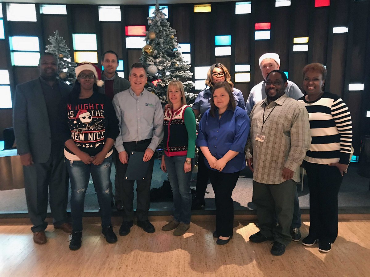 DallasEcoDev's tweet photo. Nothing better than recognizing #DallasEcoDev staff for their many years of service to our city - congrats! Service pins were awarded at our our holiday lunch, hosted by the awesome #ScoutDallas in #DowntownDallas. https://t.co/giasFQl27A