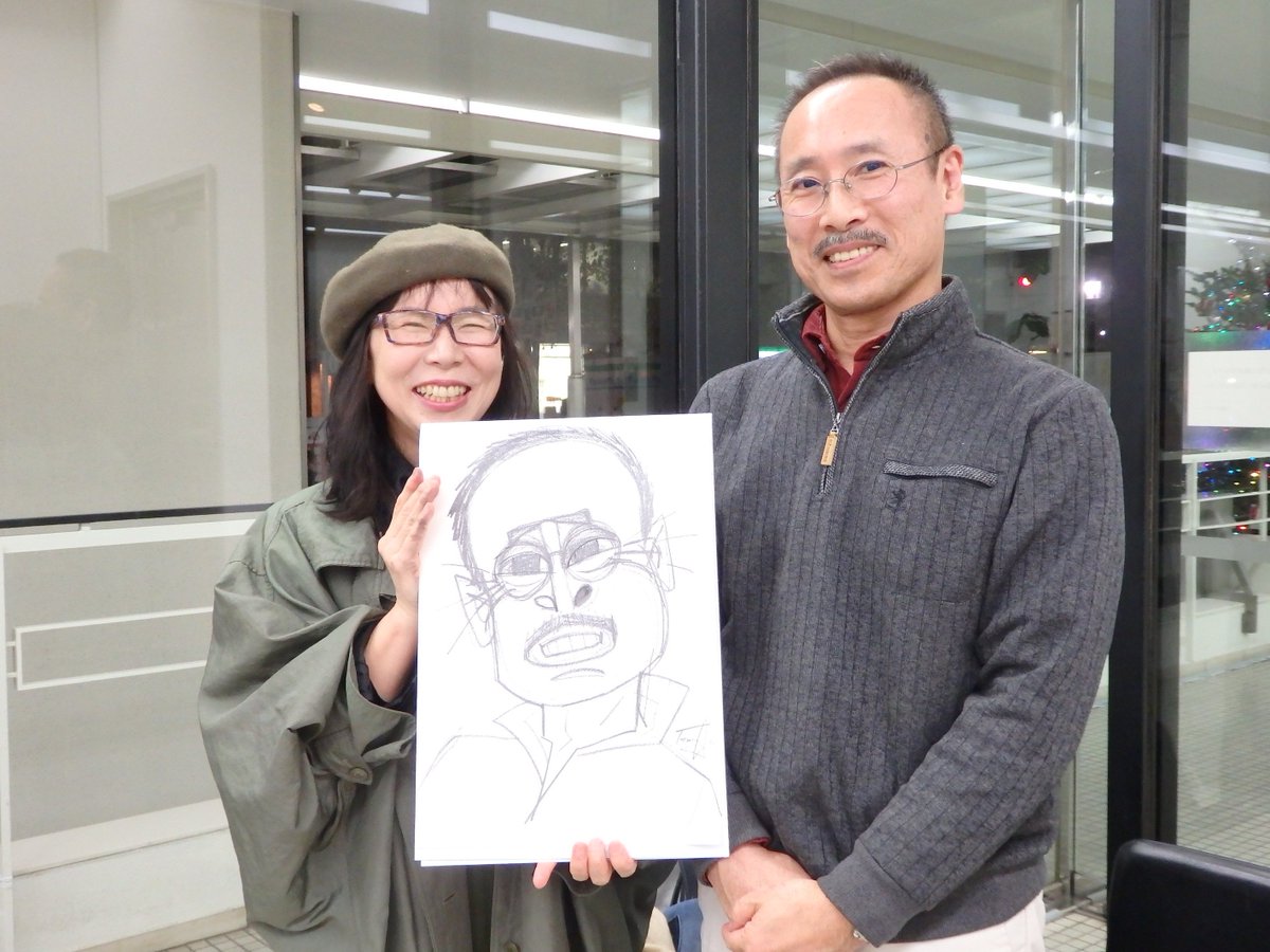 小河原先生、やっぱり凄い！?ありがとうございましたー?マイ子先生、山田参助先生も。エ☆ミリーさん曰く「特徴しか残ってない」←名言です? 