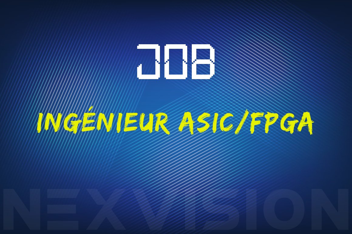 nexvision_'s tweet photo. [OFFRES D'EMPLOI] [URGENT] [INGENIEURS ASIC/FPGA]
Nexvision recherche activement 3 ingénieurs électroniciens (F/H) en conception logique sur ASIC / FPGA afin de renforcer son équipe pour de nouveaux projets de vision dans les domaines aéro &amp; défense : https://t.co/3xizxJqx8T https://t.co/43Pa2VKc4p